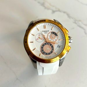 Tissot T- Sport velocity chronograph. Lightly worn. Face perfect. Original box